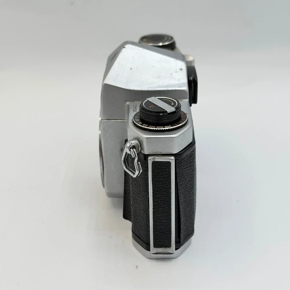 Honeywell Pentax H1a 35mm SLR Film Camera Body Silver Asahi M42 Mount 1510413
